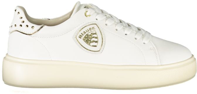 Blauer Bianco Poliuretano Women Sneaker Wit