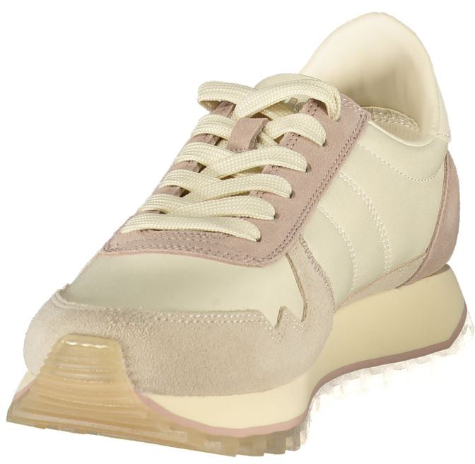 Blauer Beige Leather Women's Sneaker Beige