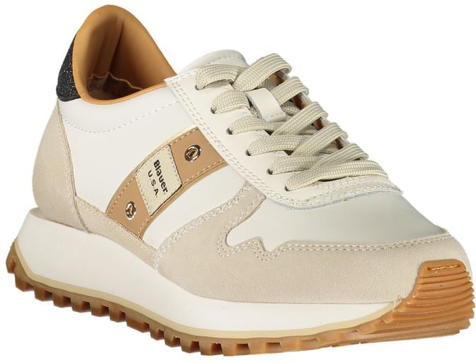 Blauer Bianco Polyurethane Donna Sneaker Ready to Dazzle Wit