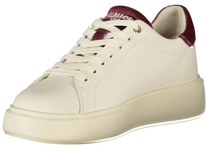 Blauer Bianco Polyurethane Women Sneaker Wit