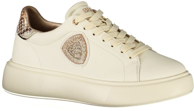 Blauer Beige Polyurethane Women Sneaker Beige