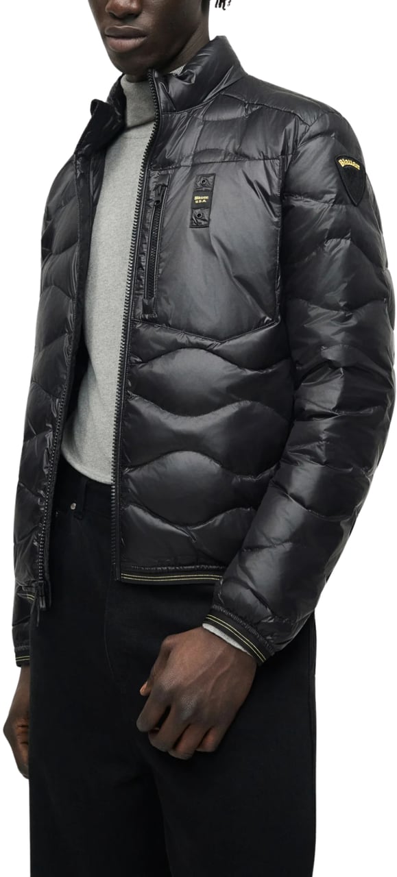 Blauer Black Daniel Down Jacket Zwart