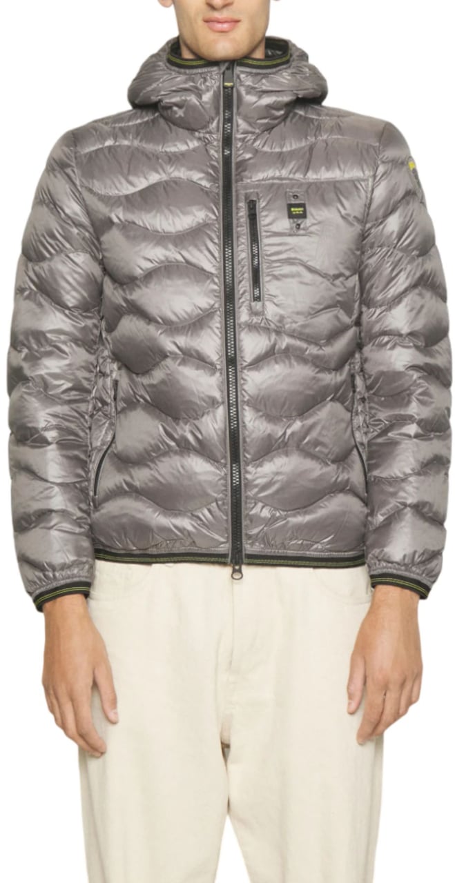 Blauer Lightweight Down-Filled Jacket Grijs