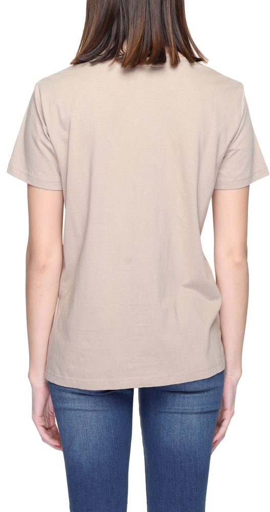 Blauer Beige Cotton T-Shirt Beige