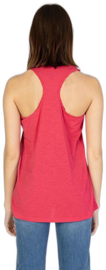 Blauer Blauer Pink Cotton Tank Tops Roze