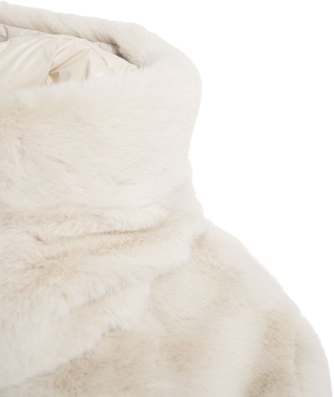 Blauer Jacket with faux fur insert Beige