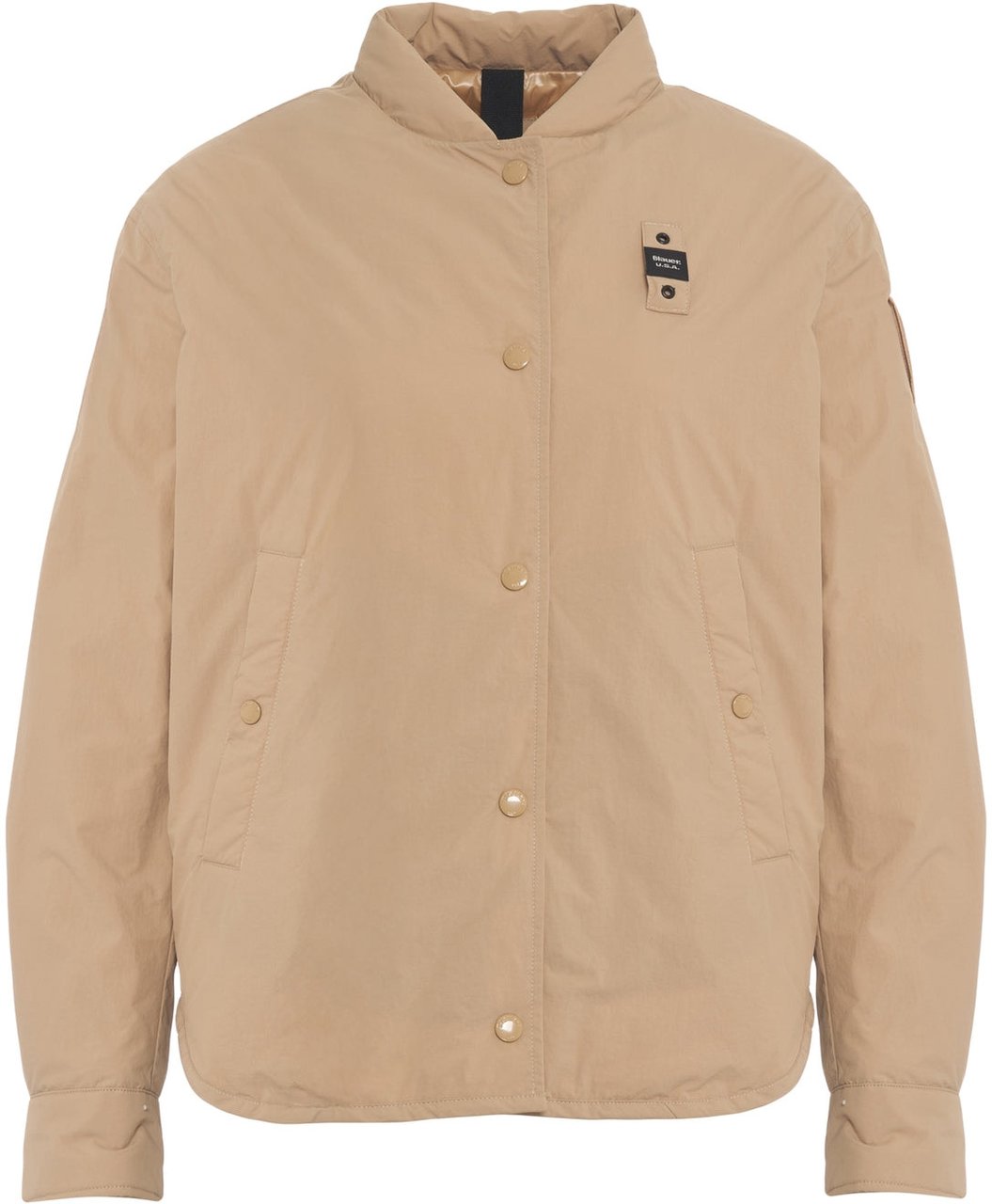 Blauer Padded bomber jacket 'Olivia' Beige