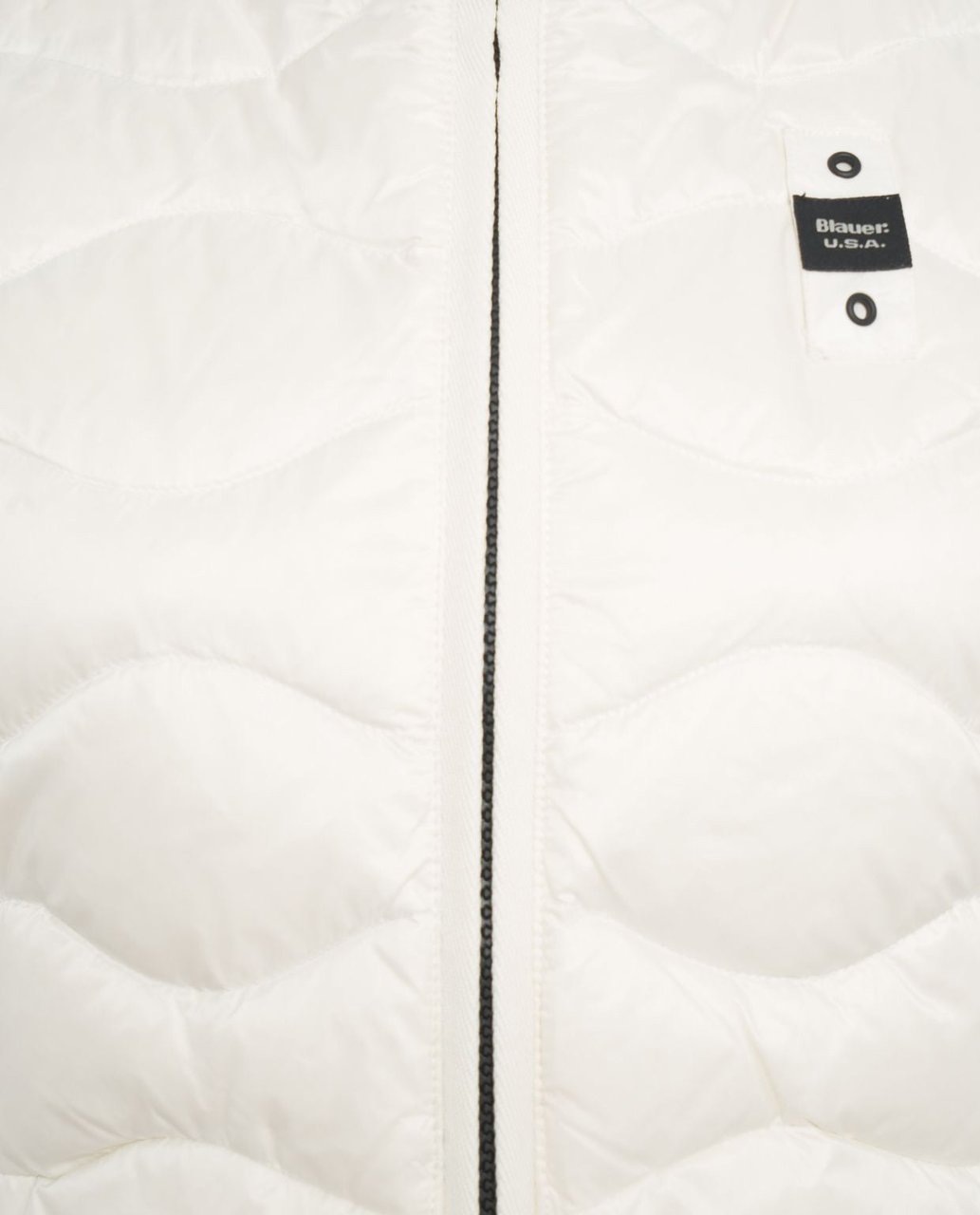Blauer Down jacket with wavy quilting Wit