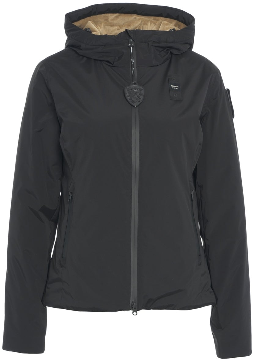 Blauer Hooded jacket 'Erie' Zwart