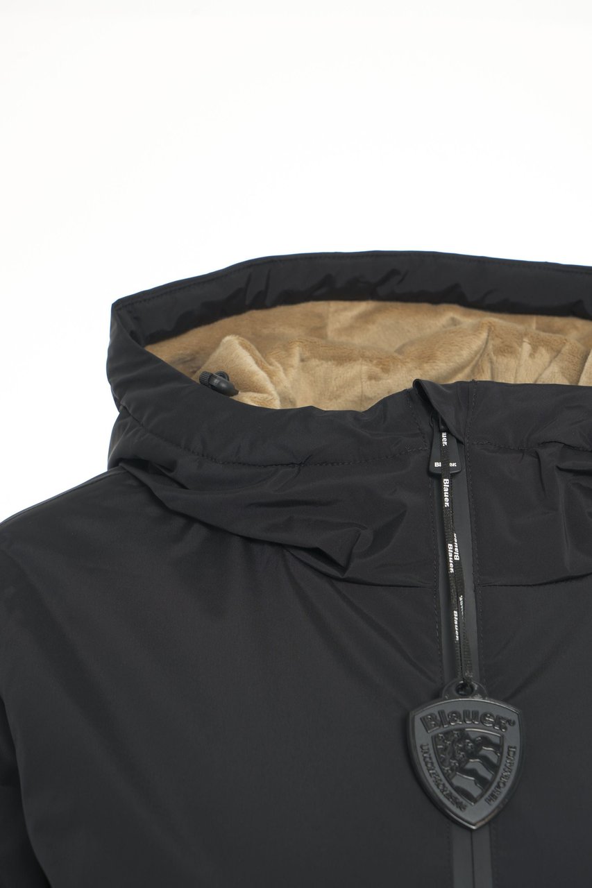 Blauer Hooded jacket 'Erie' Zwart