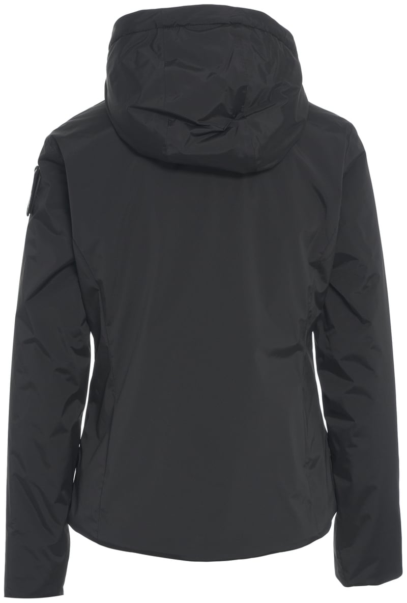 Blauer Giacca con cappuccio 'Erie' Zwart