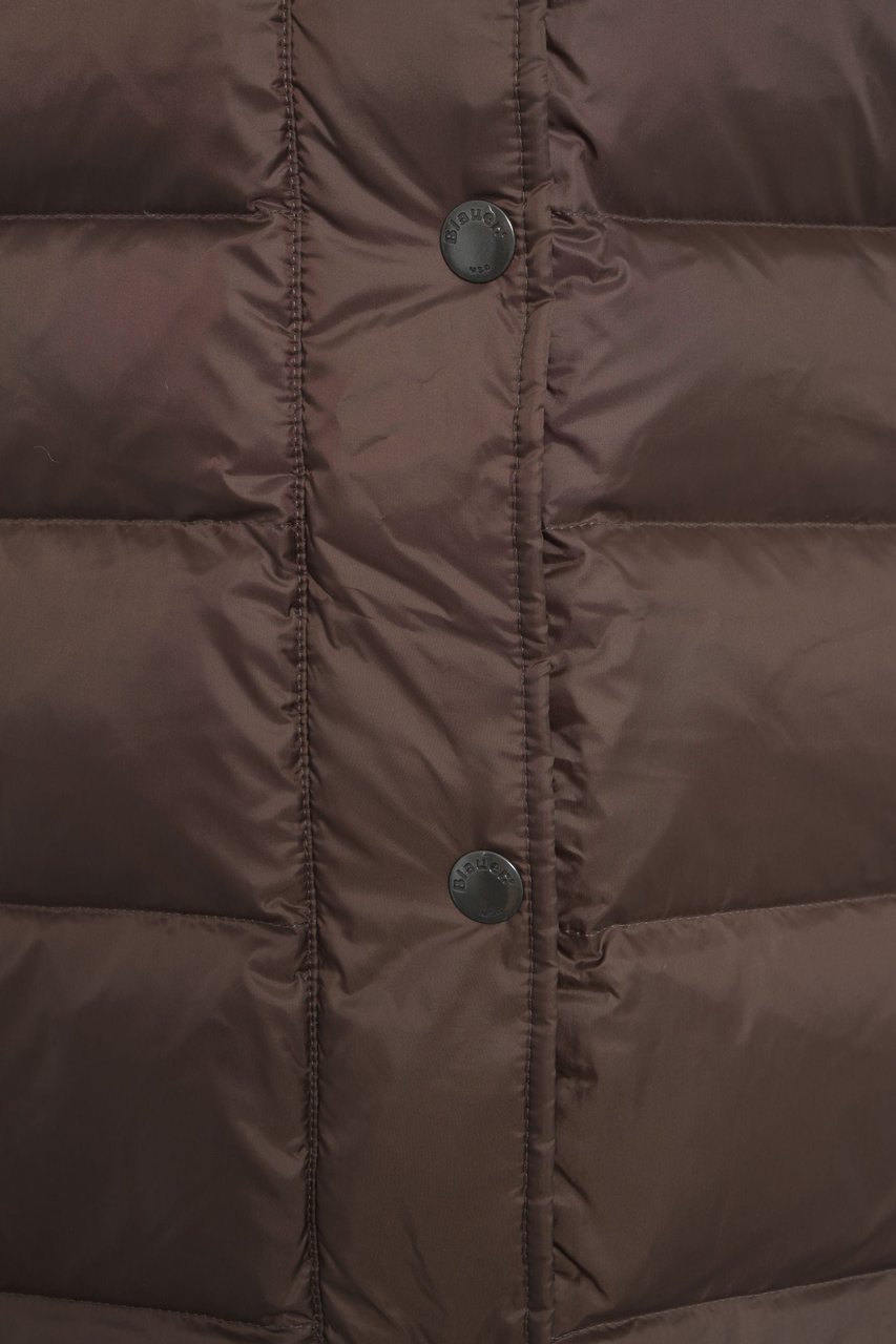 Blauer Long down coat Bruin