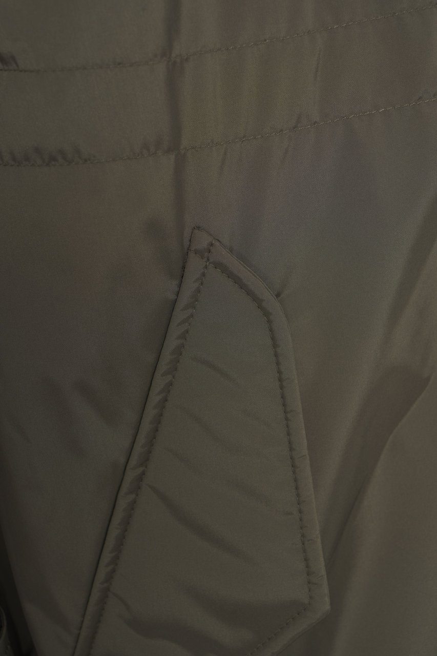 Blauer Parka with hood Groen