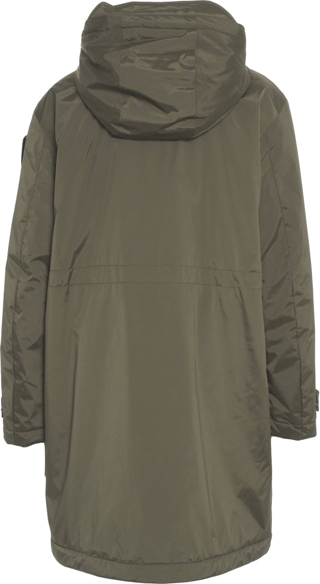 Blauer Parka with hood Groen