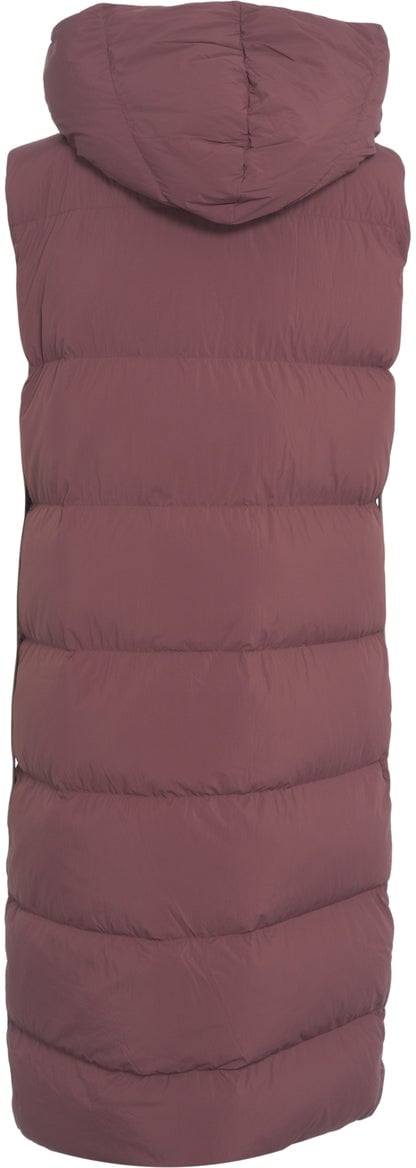 Blauer Quilted vest Rood