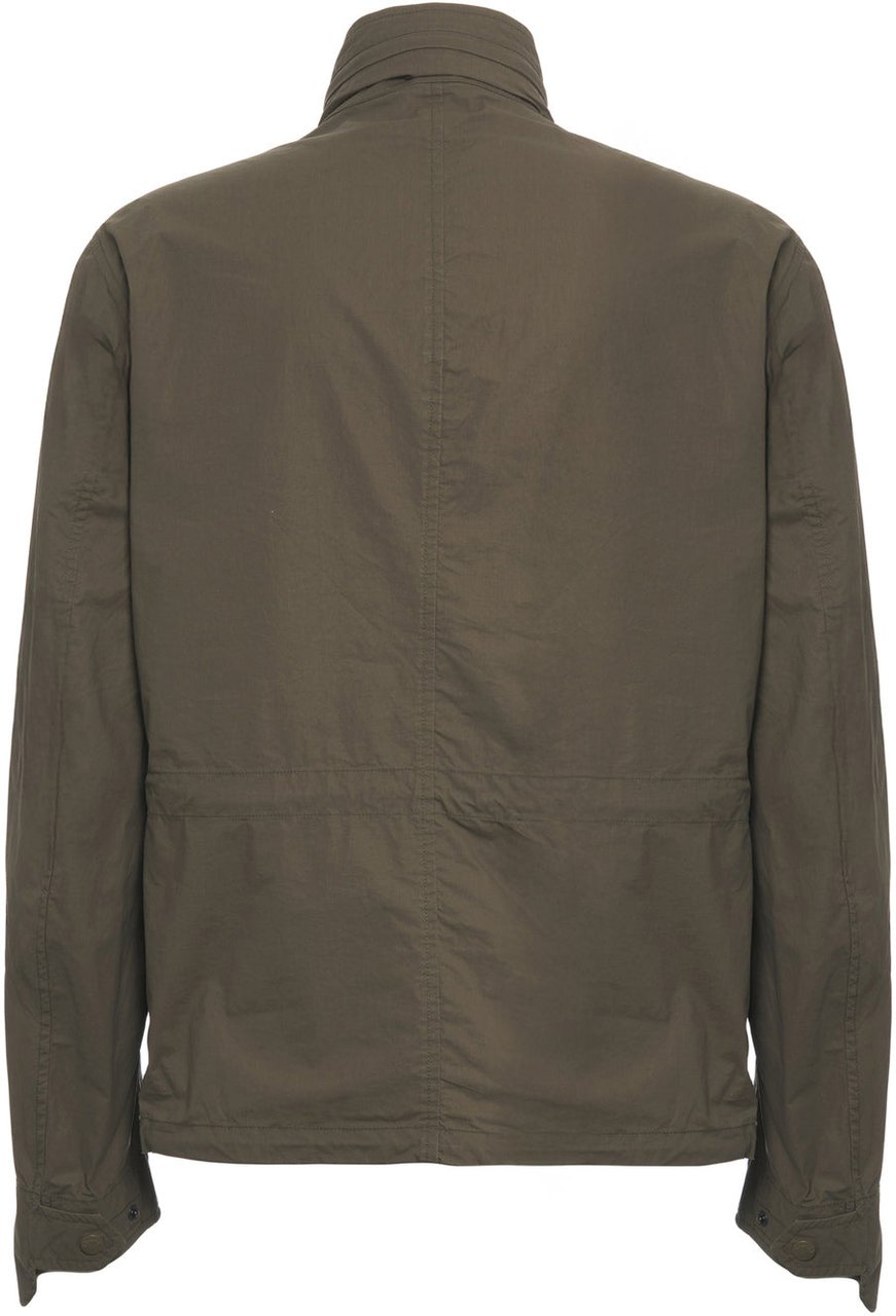 Blauer Waxed jacket 'Leman' Groen