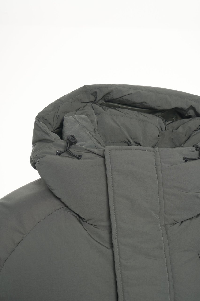 Blauer Quilted down jacket Groen