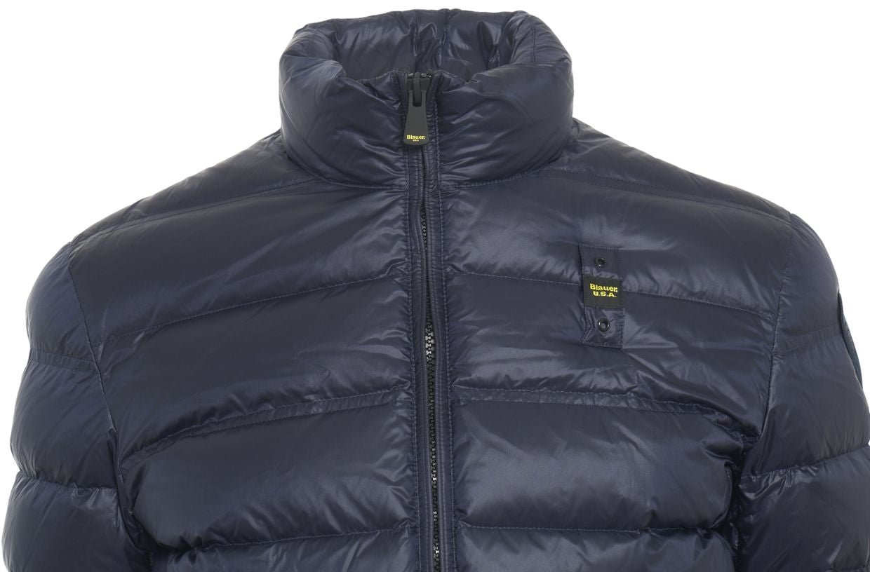 Blauer Quilted jacket Blauw