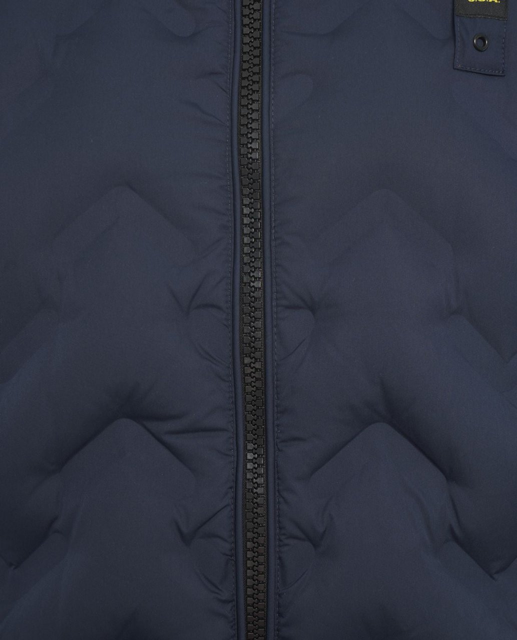 Blauer Hooded quilted jacket Blauw