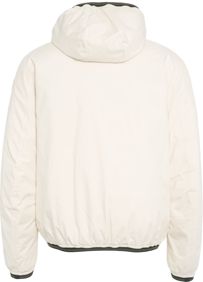 Blauer Padded hooded jacket Wit