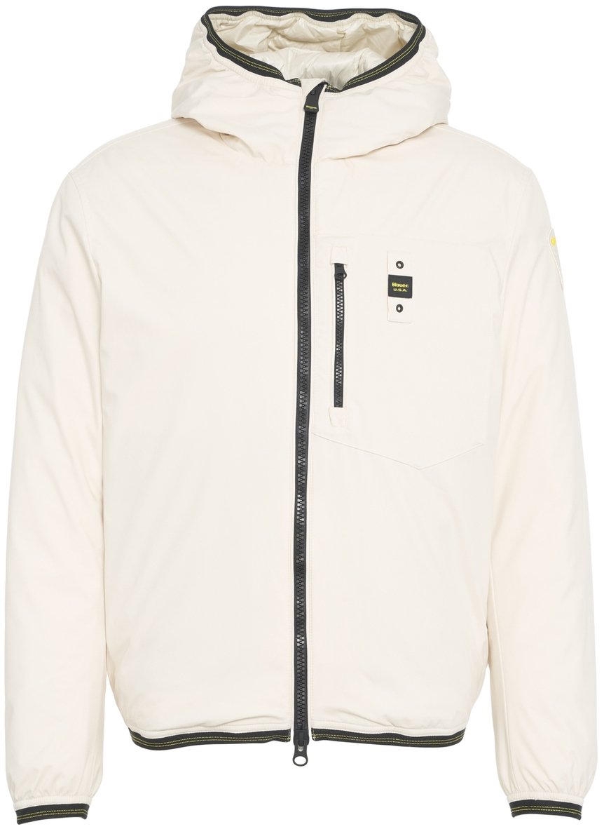 Blauer Giacca imbottita con cappuccio Wit