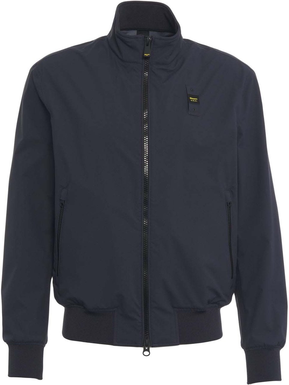 Blauer Bomber jacket 'Anson' Blauw