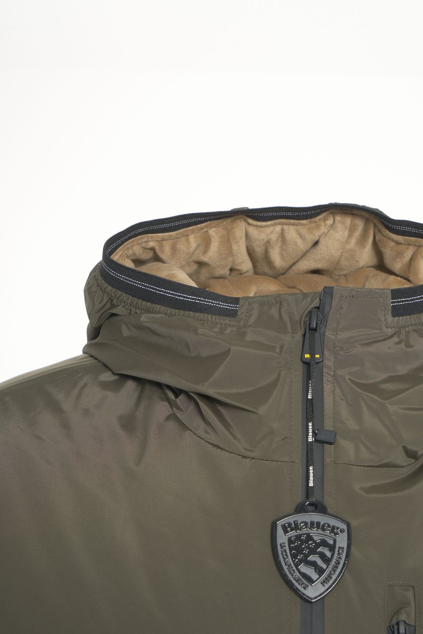 Blauer Giacca con cappuccio Groen