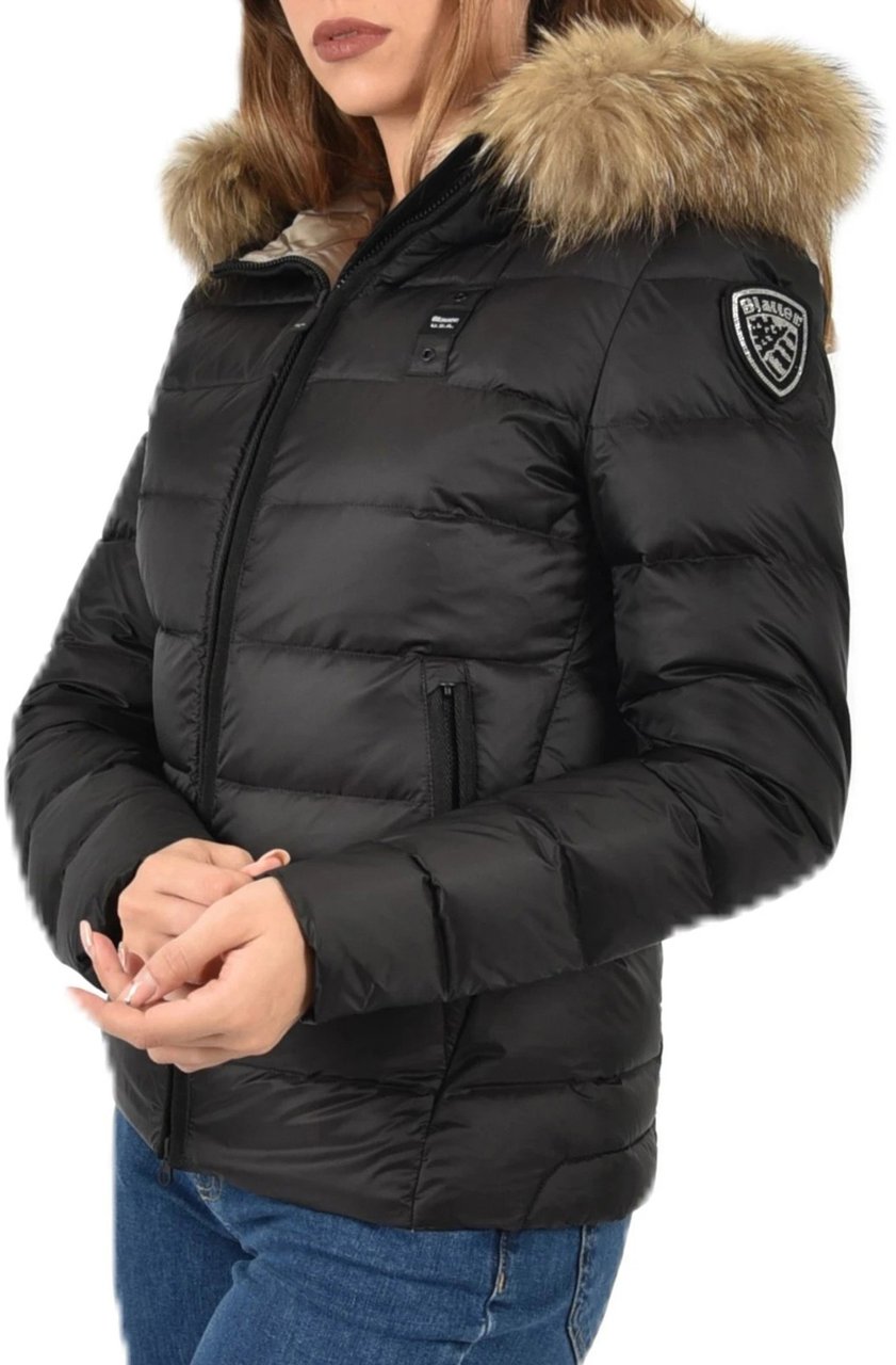 Blauer Coats Black Zwart