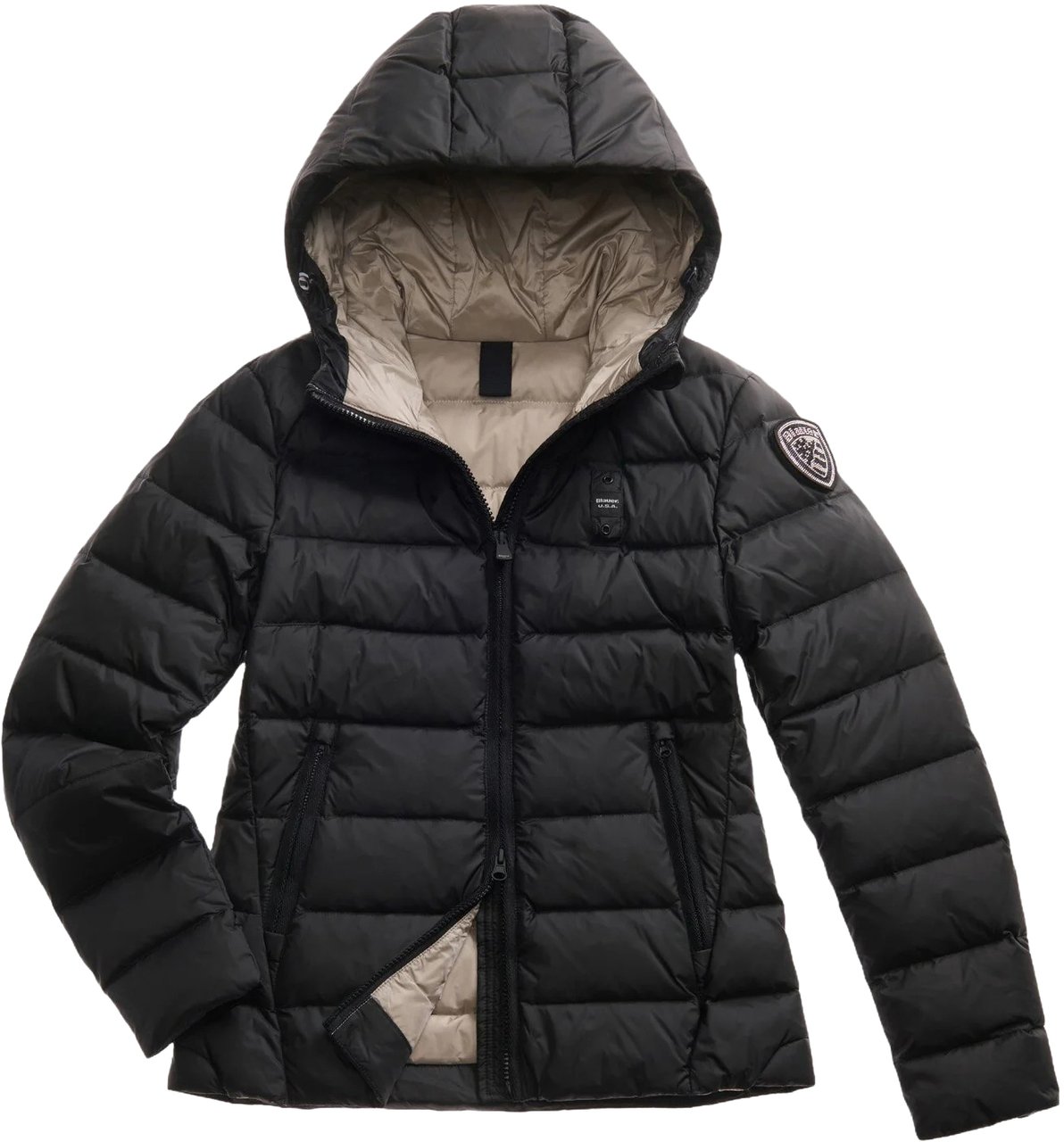 Blauer Coats Black Zwart