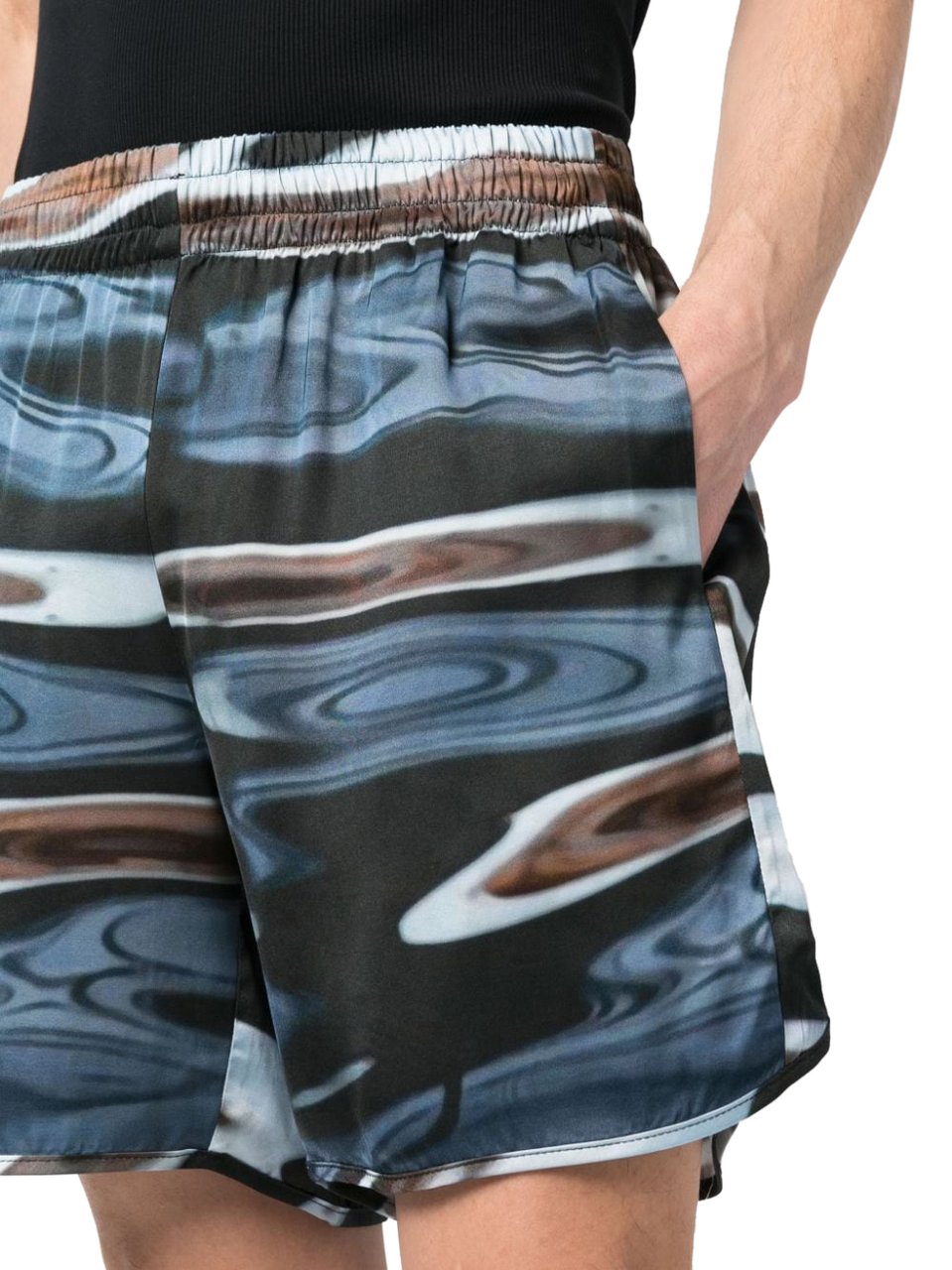 Blue Sky Inn Shorts Clear Blue Blauw