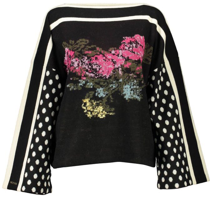 Blugirl Blugirl Nero Acrylic Women Sweater Zwart