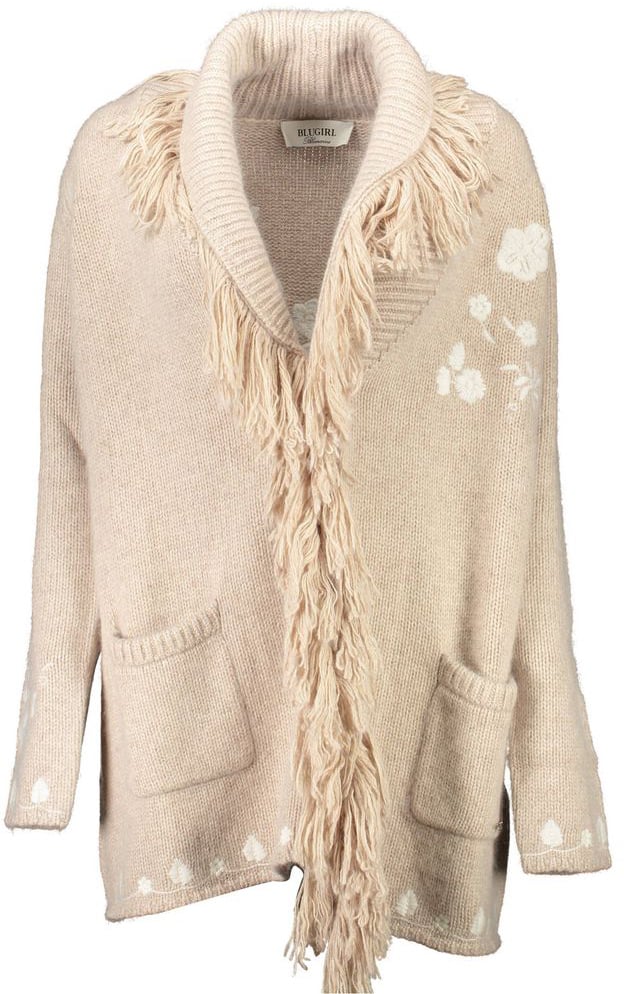 Blugirl Blugirl Beige Polyamide Women Cardigan Beige