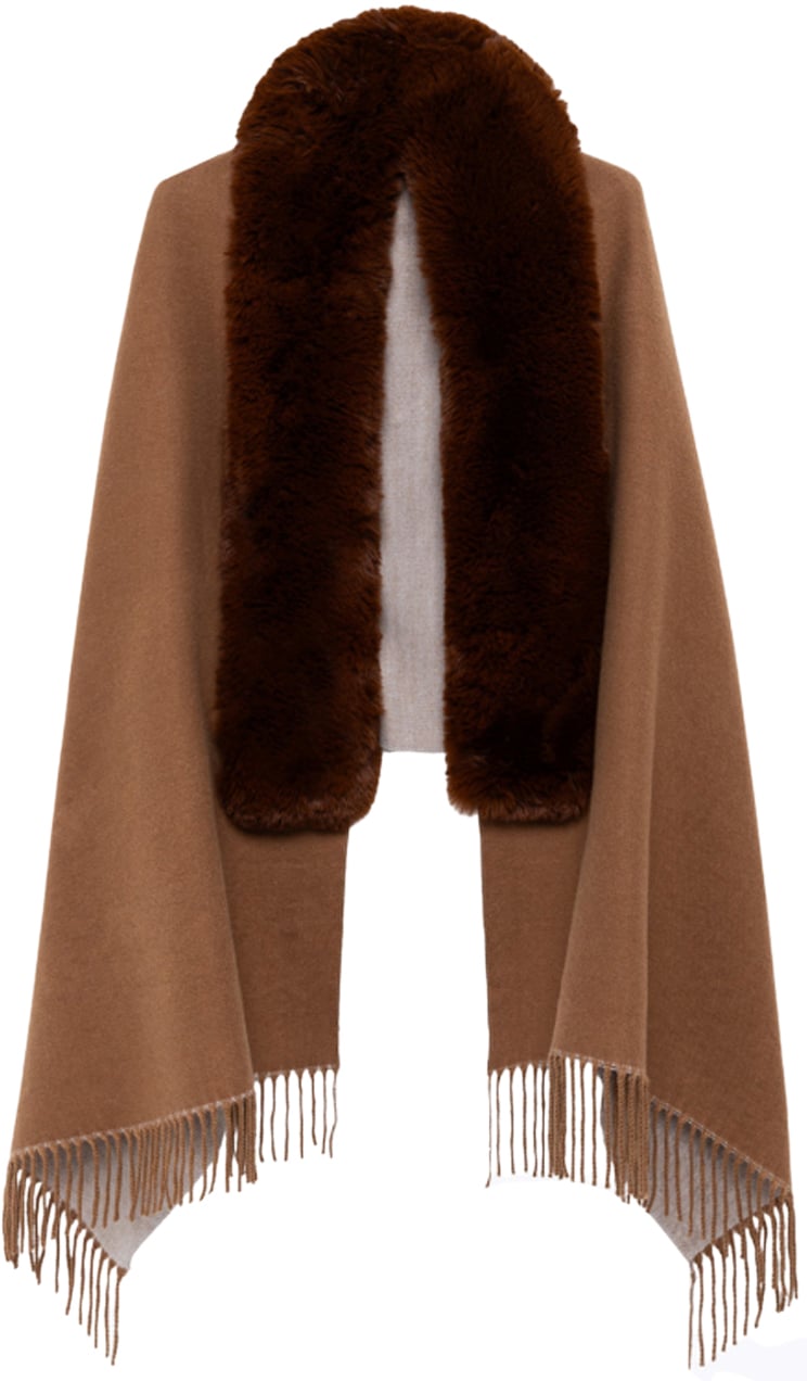 Blugirl Scarfs Toasted Coconut Bruin