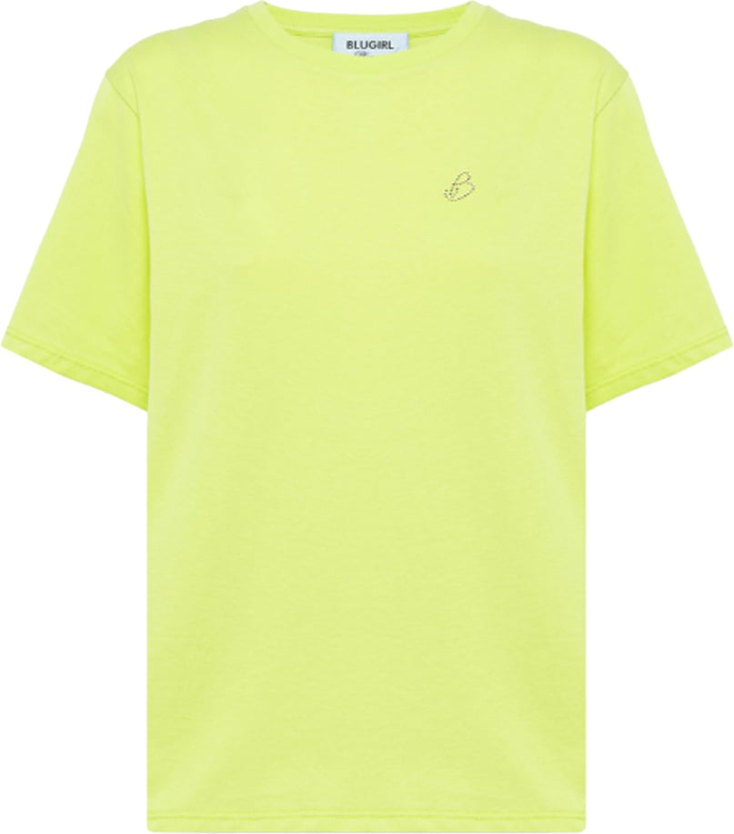 Blugirl T-Shirts And Polos Verde Lime Lime