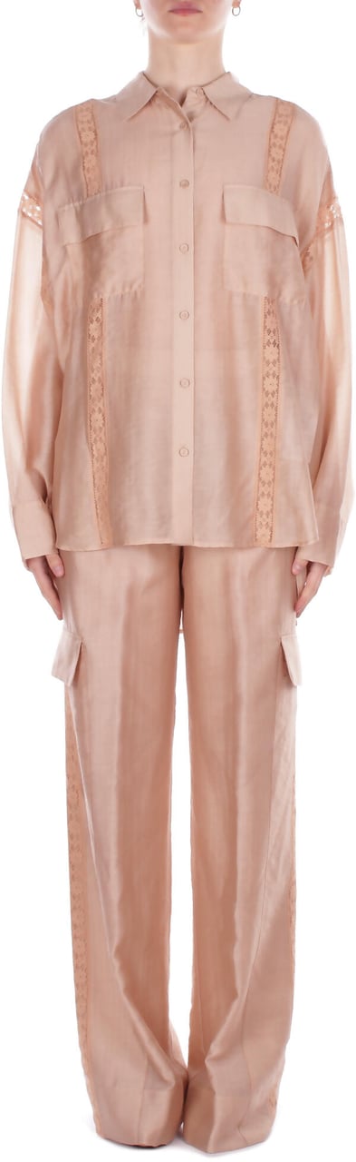 Blugirl Trousers Beige Beige