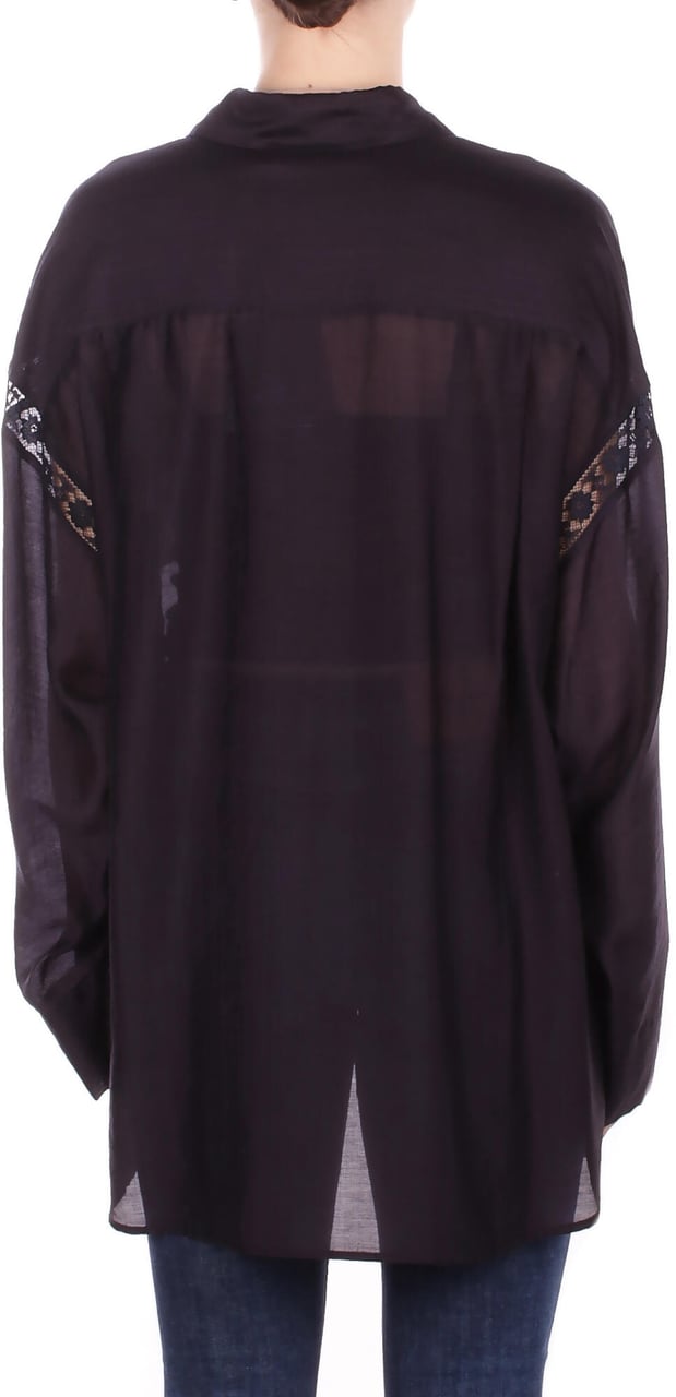 Blugirl Shirts Blu Notte Paars