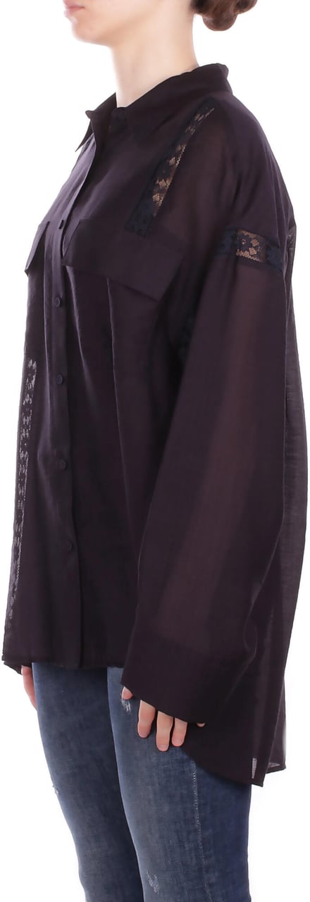 Blugirl Shirts Blu Notte Paars
