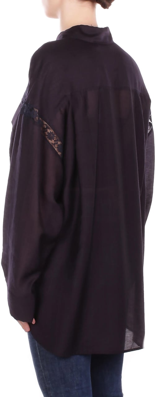 Blugirl Shirts Blu Notte Paars