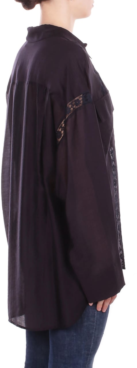 Blugirl Shirts Blu Notte Paars
