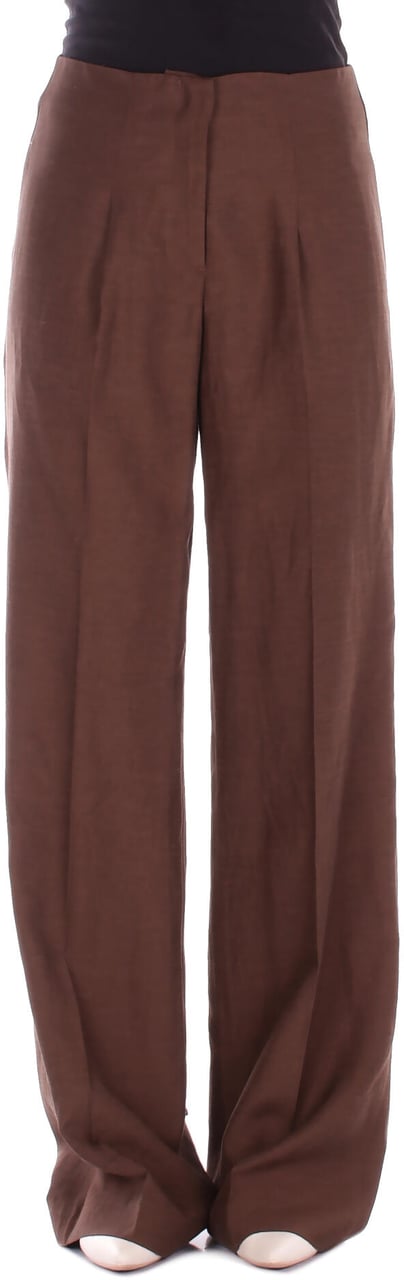 Blugirl Trousers Brown Bruin