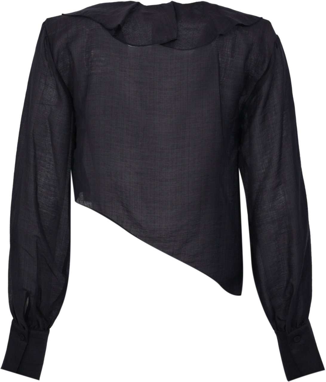 Blugirl Shirts Dark Night Zwart