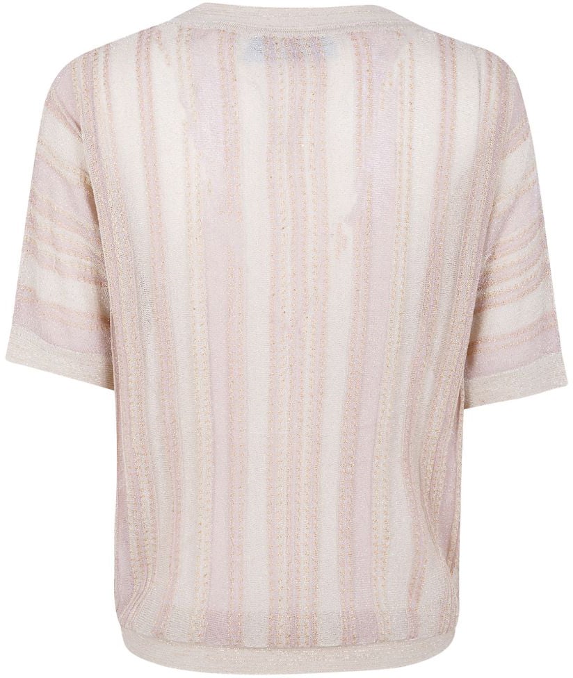 Blugirl Sweaters Gold Pink Goud