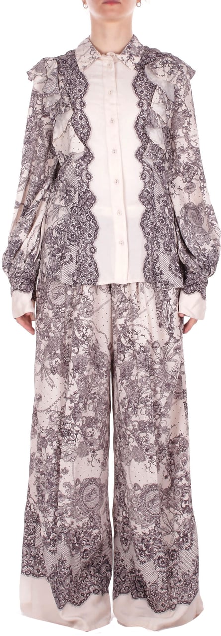 Blugirl Trousers Grey Grijs