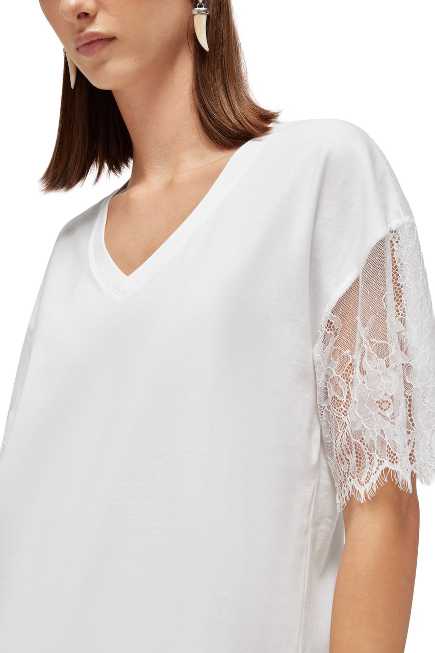 Blugirl T-Shirts And Polos Bianco Ottico Wit