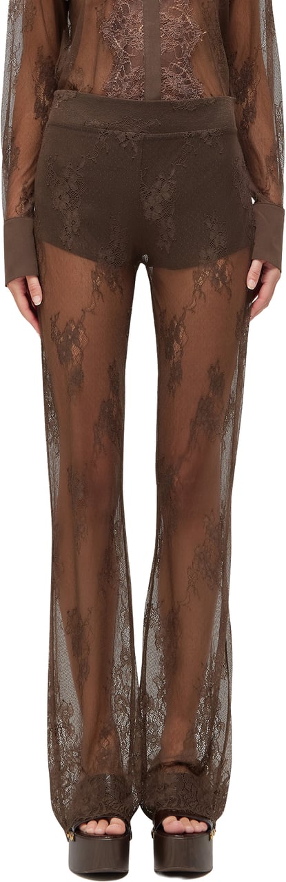 Blugirl Trousers Fondente Bruin
