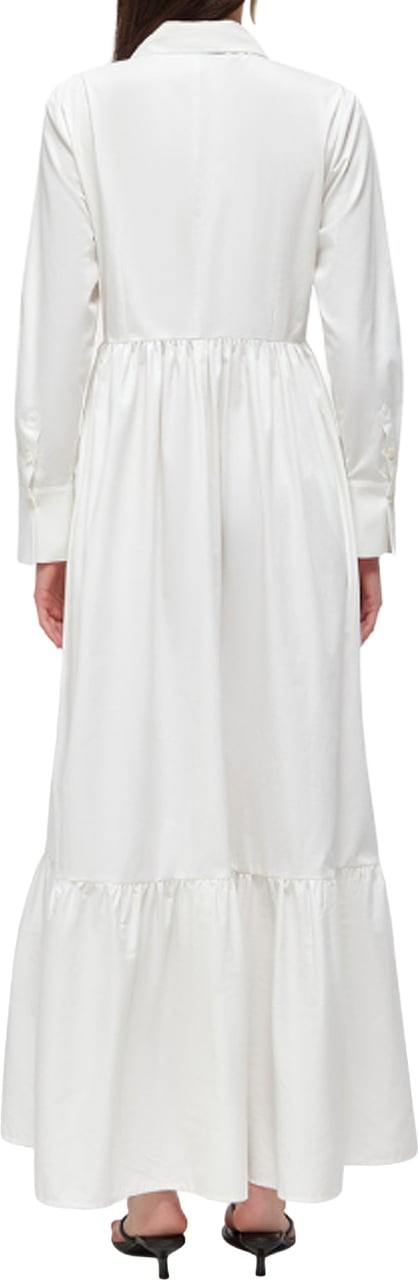 Blugirl Dresses Bianco Ottico Wit