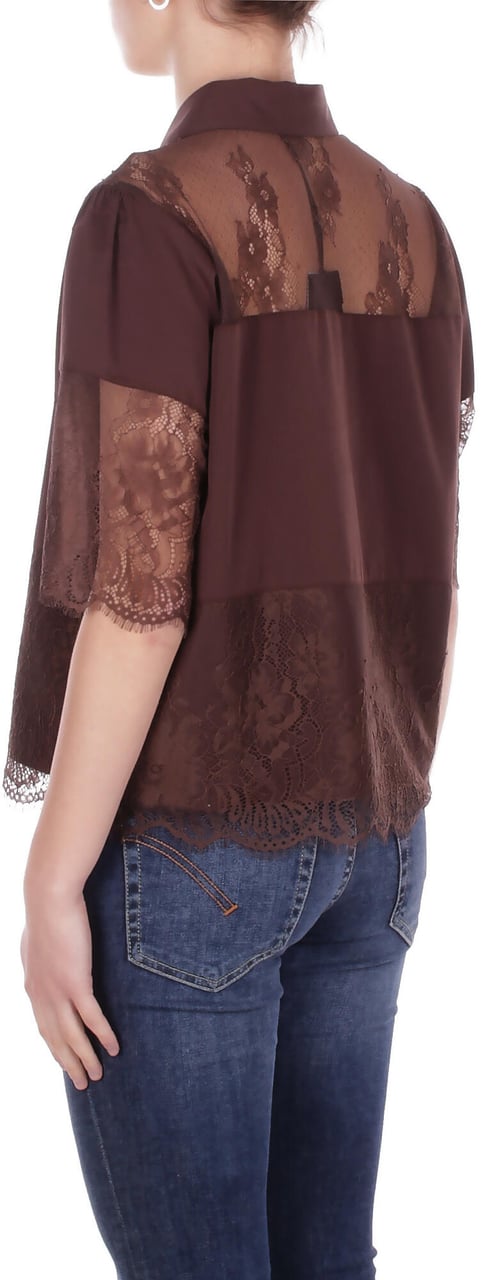 Blugirl Shirts Brown Bruin