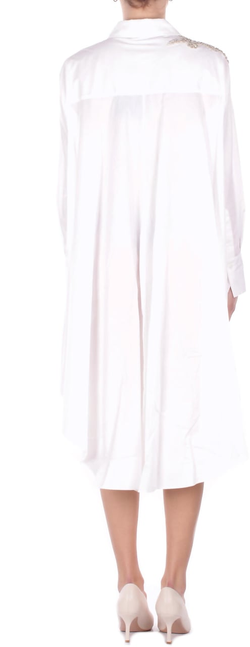 Blugirl Dresses Bianco Wit