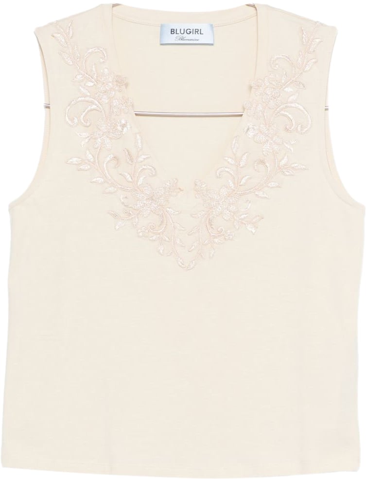 Blugirl T-Shirts And Polos Almond Peach Roze