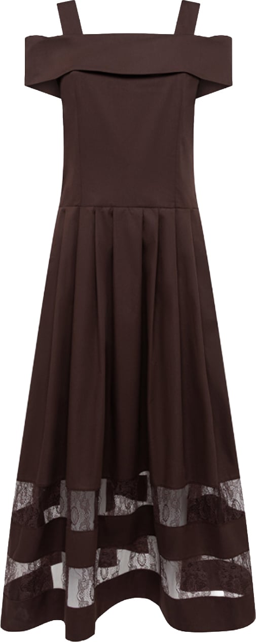 Blugirl Dresses Fondente Bruin